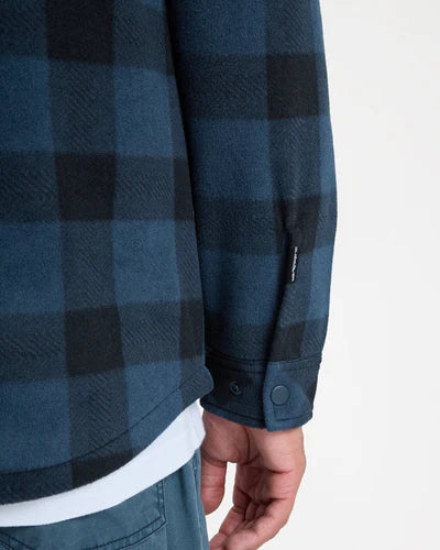 QUICKSILVER MENS BERING STRAIGHT CHECK SHIRT