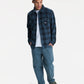 QUICKSILVER MENS BERING STRAIGHT CHECK SHIRT
