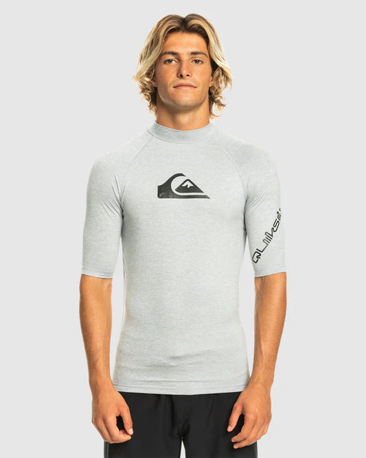 QUICKSILVER ALL TIME SS ID RASH SHIRT MENS