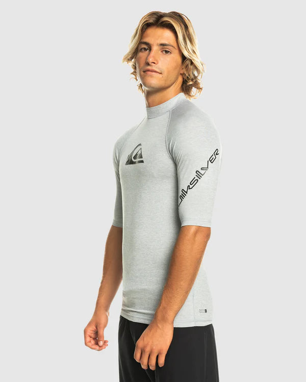 QUICKSILVER ALL TIME SS ID RASH SHIRT MENS