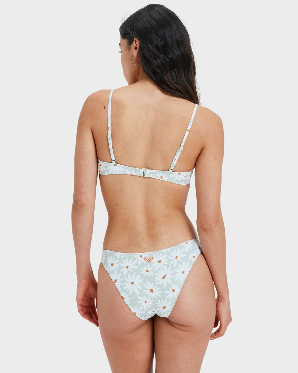 ROXY DREAM FLORAL MODERATE BIKINI BOTTOMS