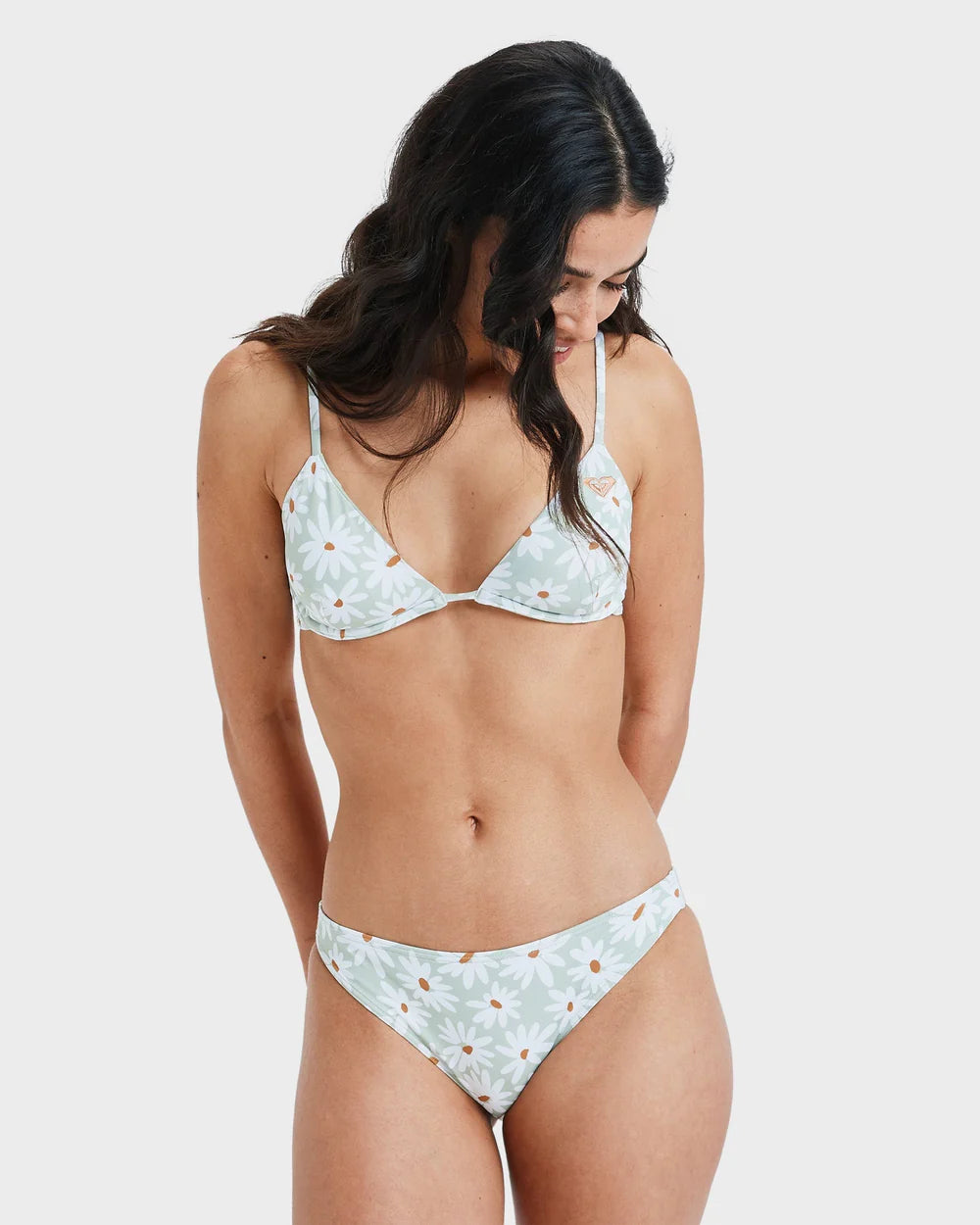 ROXY DREAM FLORAL MODERATE BIKINI BOTTOMS