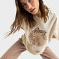 ROXY SUNNYOVERSIZE STONE WASH TEE