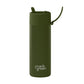 FRANK GREEN 20oz 595mil STRAW LID REUSABLE CERAMIC BOTTLE