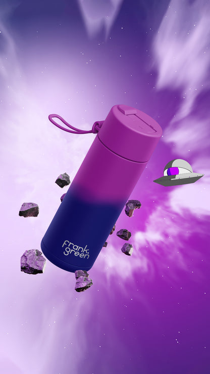 FRANK GREEN 34oz STAINLESS STEEL SINGLE WALL BOTTLE COLOUR CHANGE