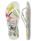 HAVAIANAS SLIM FLORA FC THONGS