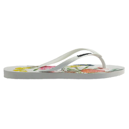 HAVAIANAS SLIM FLORA FC THONGS