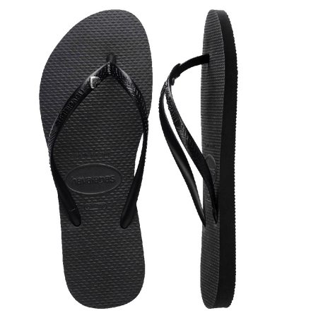 HAVAIANAS SLIM METAL HEART THONGS