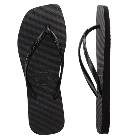 HAVAIANAS SLIM SQUARE TOE THONGS