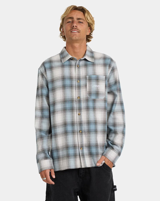 BILLABONG SCRIPT MENS FLANNEL SHIRT