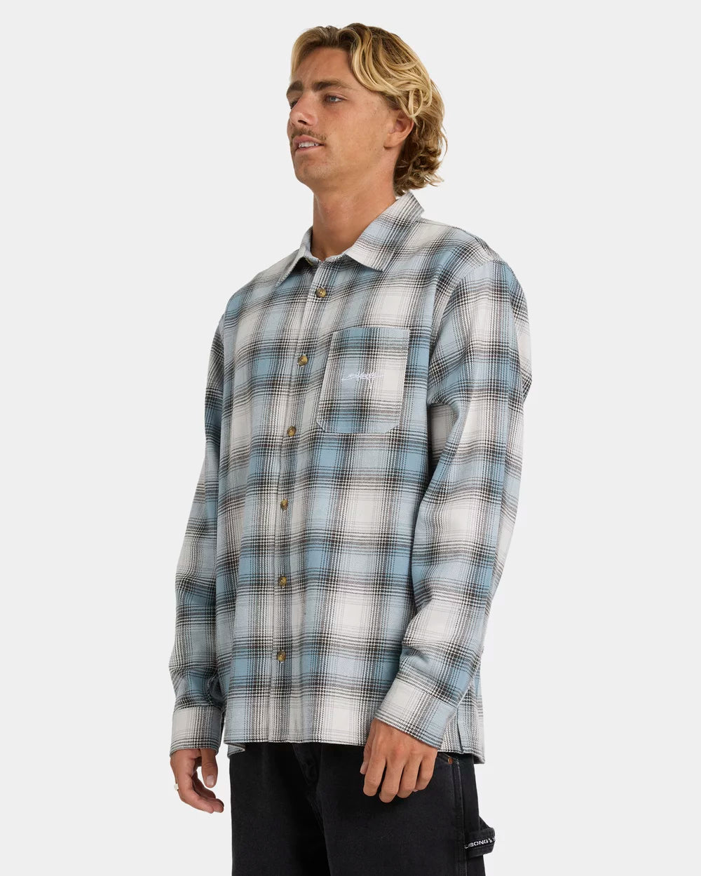 BILLABONG SCRIPT MENS FLANNEL SHIRT
