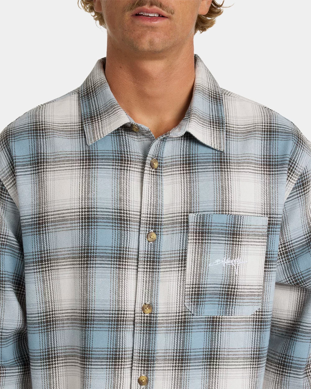BILLABONG SCRIPT MENS FLANNEL SHIRT