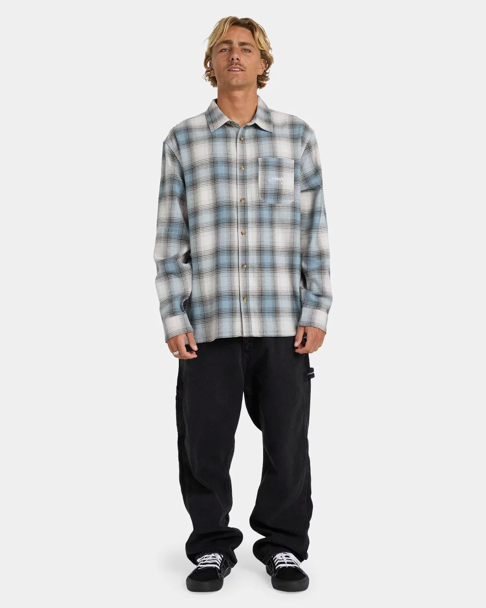 BILLABONG SCRIPT MENS FLANNEL SHIRT