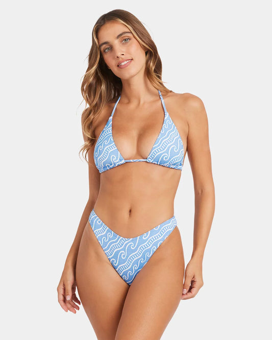 BILLABONG MORE THAN WAVES MULTI TRI BIKINI TOP