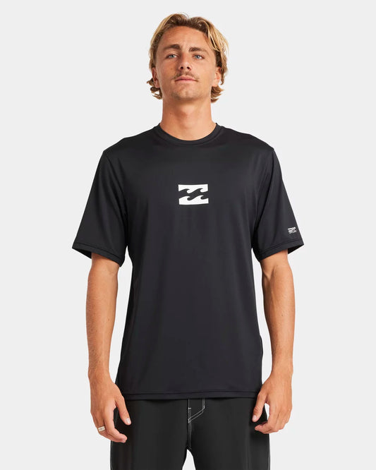 BILLABONG MENS ALL DAY WAVE SS RASHSHIRT
