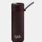 FRANK GREEN 20oz 595mil CERAMIC REUSABLE BOTTLE FLIP LID