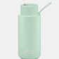 FRANK GREEN 34oz/1L STRAW LID REUSABLE CERAMIC BOTTLE