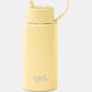 FRANK GREEN 34OZ/1L SSC FLIP STRAW LID BOTTLE