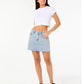 RIPCURL TABBY DENIM MINI SKIRT