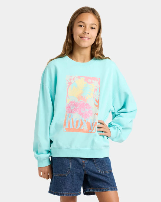ROXY GIRLS LINEUP CREW JUMPER