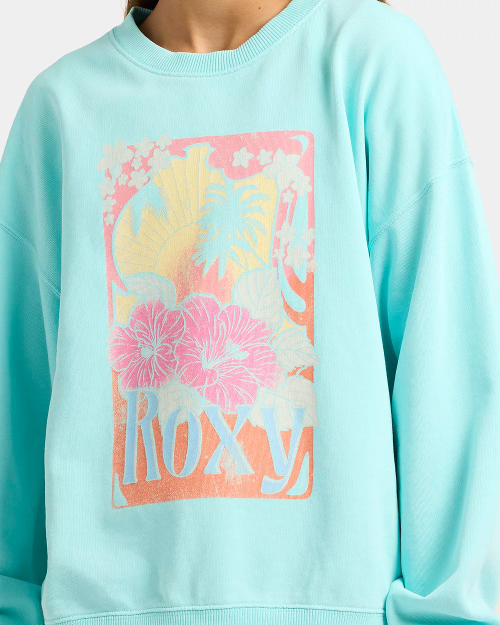ROXY GIRLS LINEUP CREW JUMPER