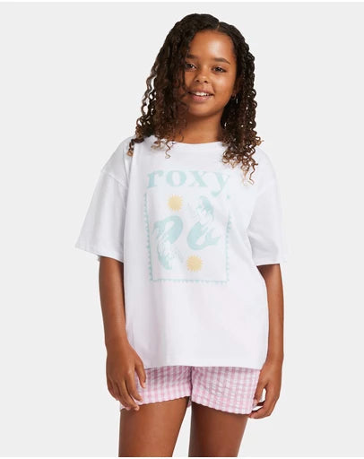 ROXY ALL OUT GIRLS TEE