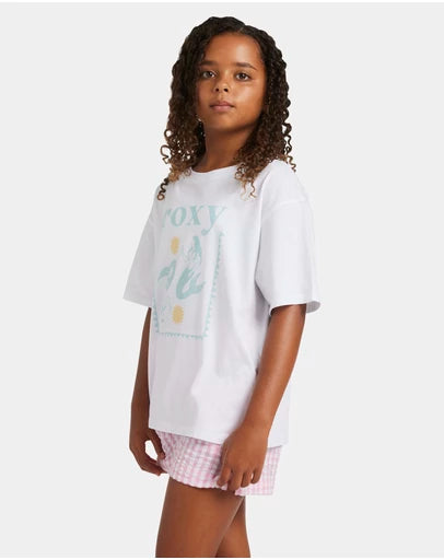 ROXY ALL OUT GIRLS TEE