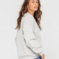 RUSTY ESSENTIALS OVERSWIZED CREW FLEECE