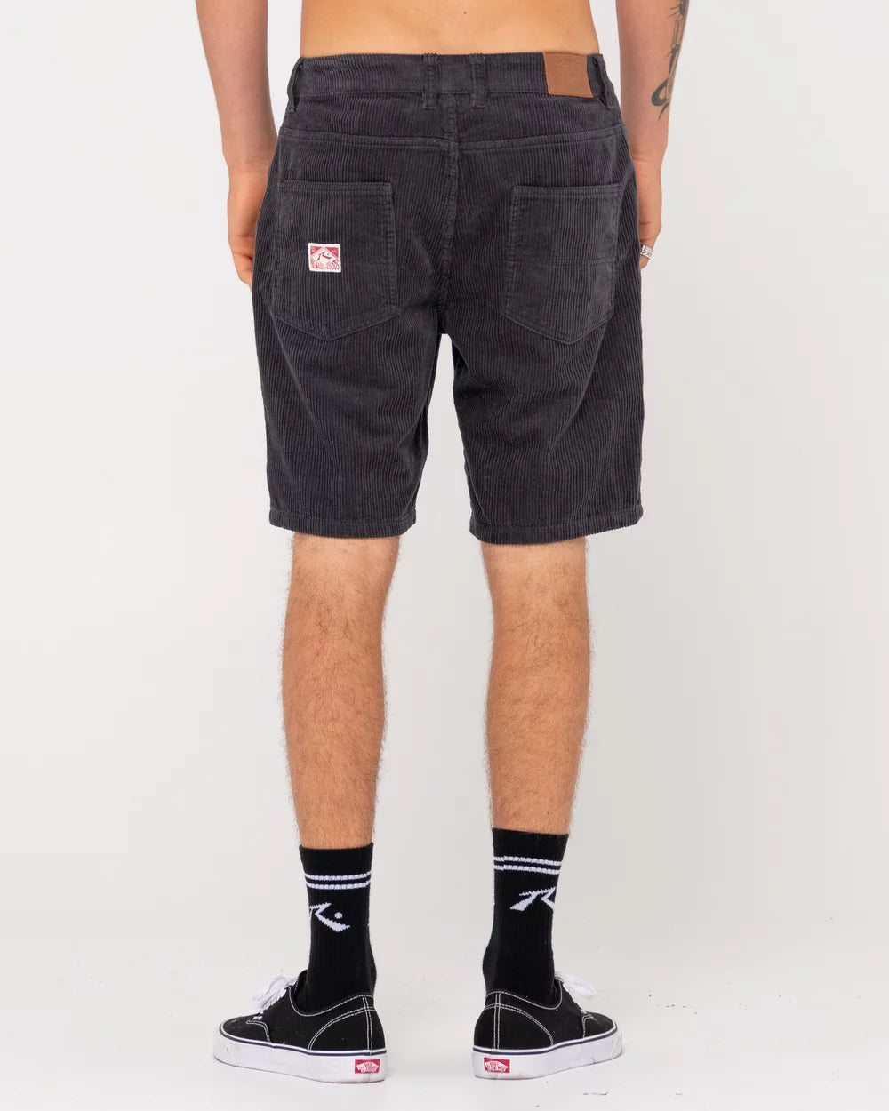 RUSTY MENS RIFTS 5 PKT CORD SHORTS