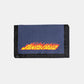 SANTA CRUZ FLAMING HAND WALLET WITH VELCRO CLOSURE