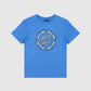 SANTA CRUZ BOYS FLAME RINGED DOT FRONT TEE