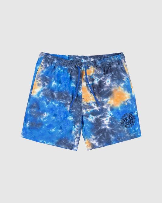 SANTA CRUZ BOYS INDUSTRIAL DOT MONO BOARDSHORTS