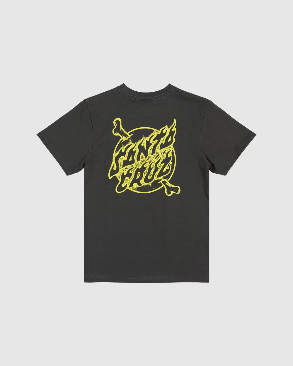 SANTA CRUZ CROSSBONE DOT MONO CENTRE SS BOYS TEE