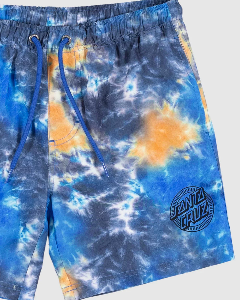 SANTA CRUZ BOYS INDUSTRIAL DOT MONO BOARDSHORTS