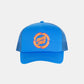 SANTA CRUZ FLAME RINGED DOT TRUCKER CAP