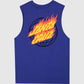 SANTA CRUZ GLOBAL FLAME DOT MUSCLE TEE