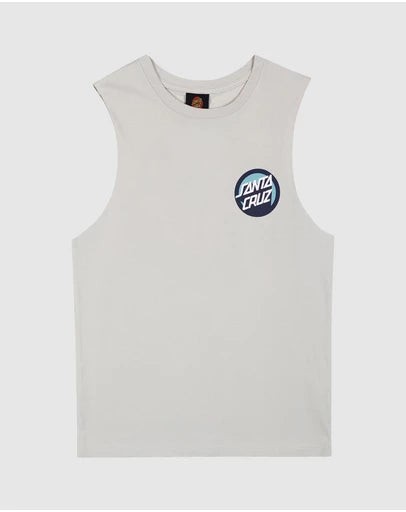 SANTA CRUZ OS BOLD SHADOW DOT MUSCLE TEE