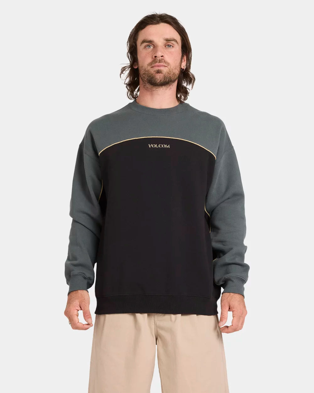 VOLCOM 2K STONE CREW NECK SWEATSHIRT