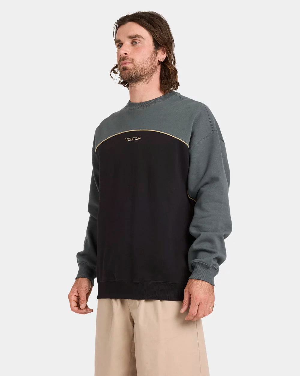 VOLCOM 2K STONE CREW NECK SWEATSHIRT