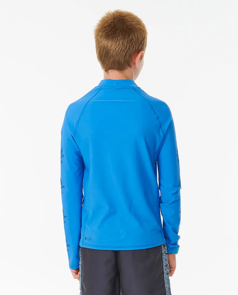 RIPCURL SHRED ROCK UPF LONG SLEEVE-BOYS RASHSHIRT