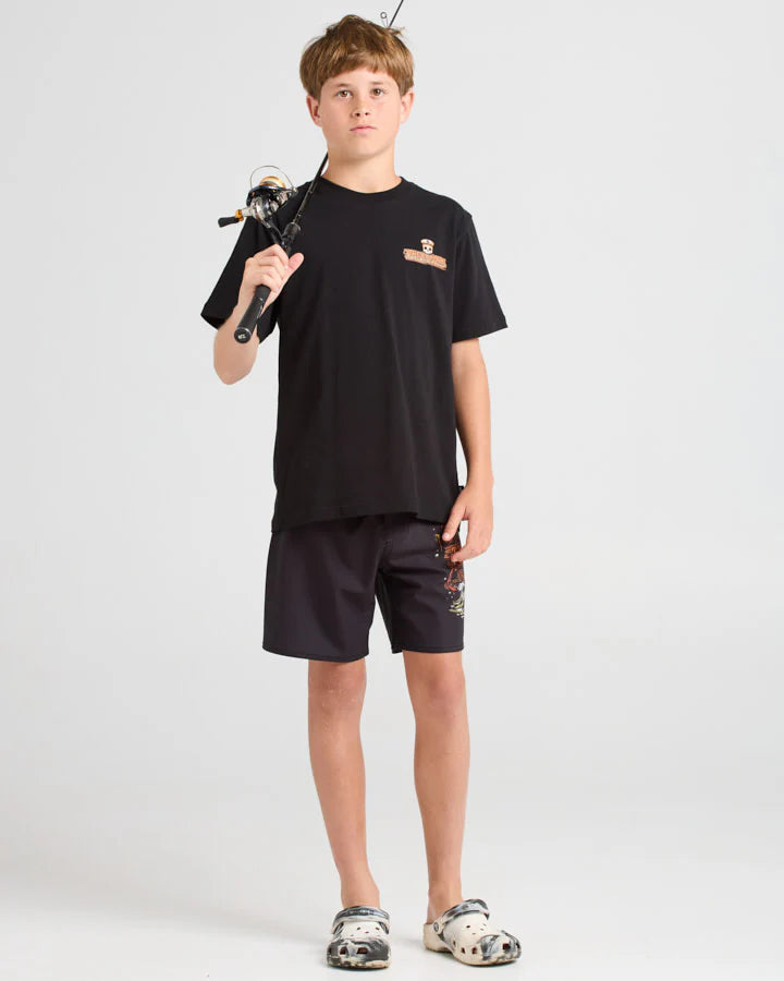 THE MAD HUEYS KRAKEN CAPTION YOUTH TEE