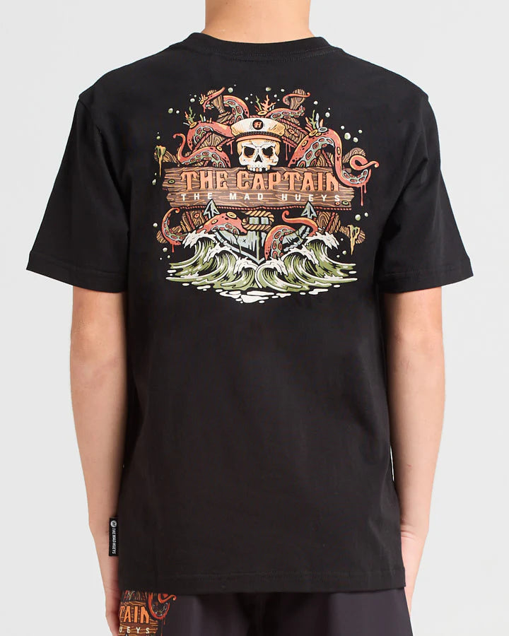 THE MAD HUEYS KRAKEN CAPTION YOUTH TEE