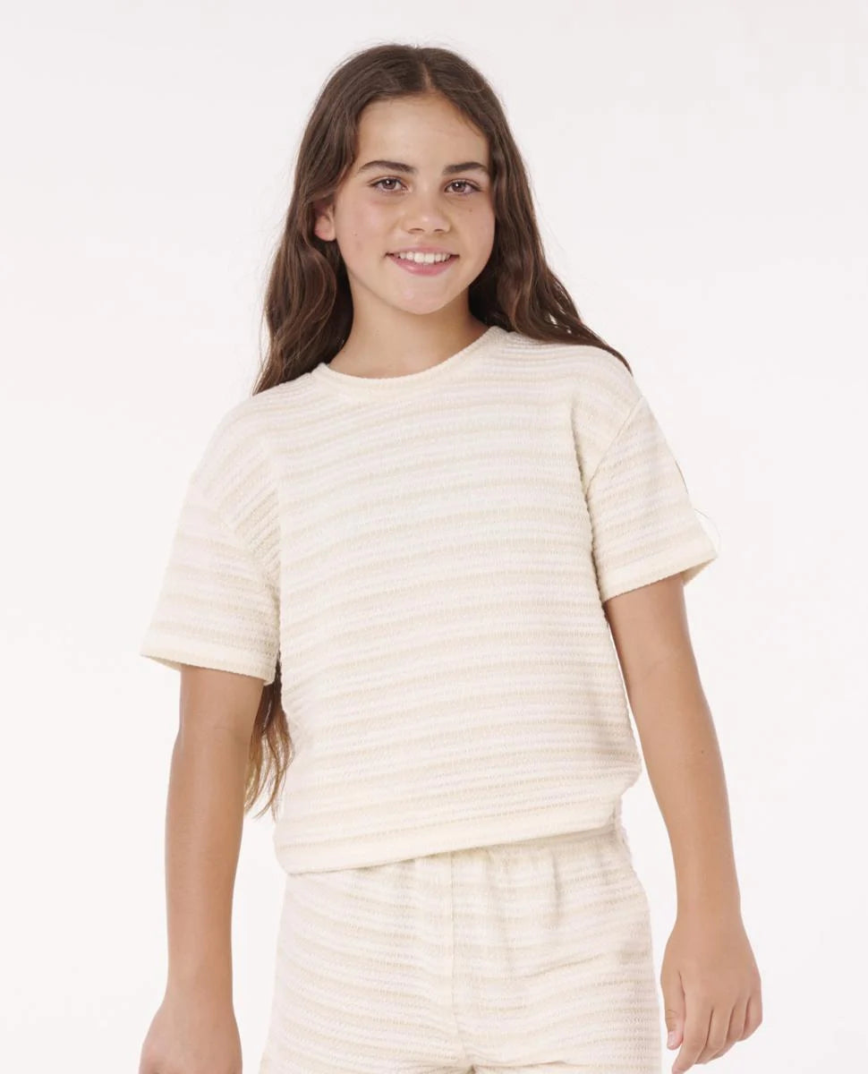 RIPCURL GIRLS PARADISE CLUB BOBBI CROP TOP