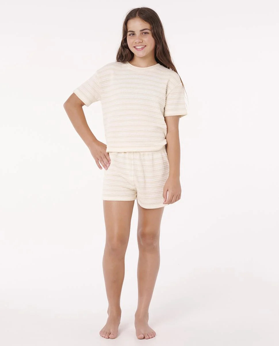 RIPCURL GIRLS PARADISE CLUB BOBBI CROP TOP