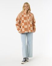 RIPCURL ANTI-SERIES SHELL COVE FLEECE JACKET