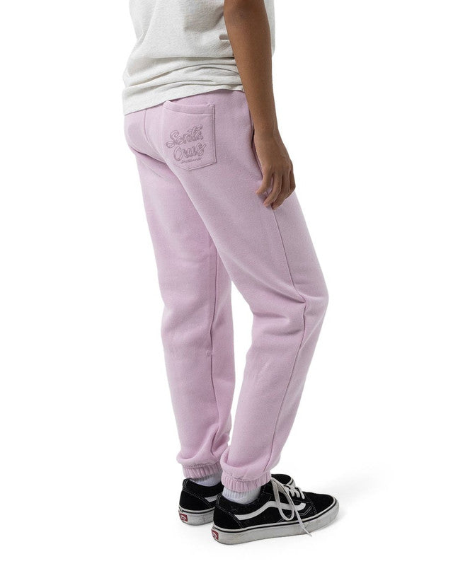 SANTA CRUZ GIRLS RIBBON SCRIPT TRACK PANTS