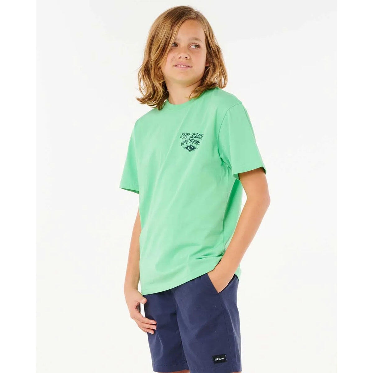 RIPCURL BOYS LIVED THE SEARCH TEE
