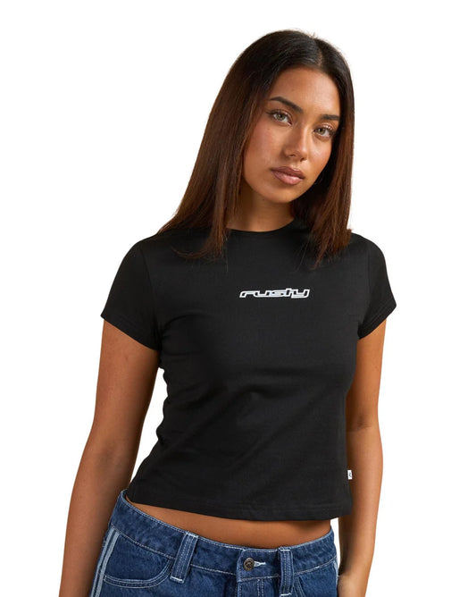 RUSTY WOMENS CORE RELAXED FIT MINI TEE