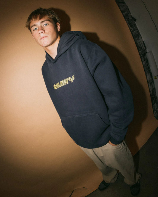 RUSTY MENS FLIP DADDY 2.0 HOODED FLEECE