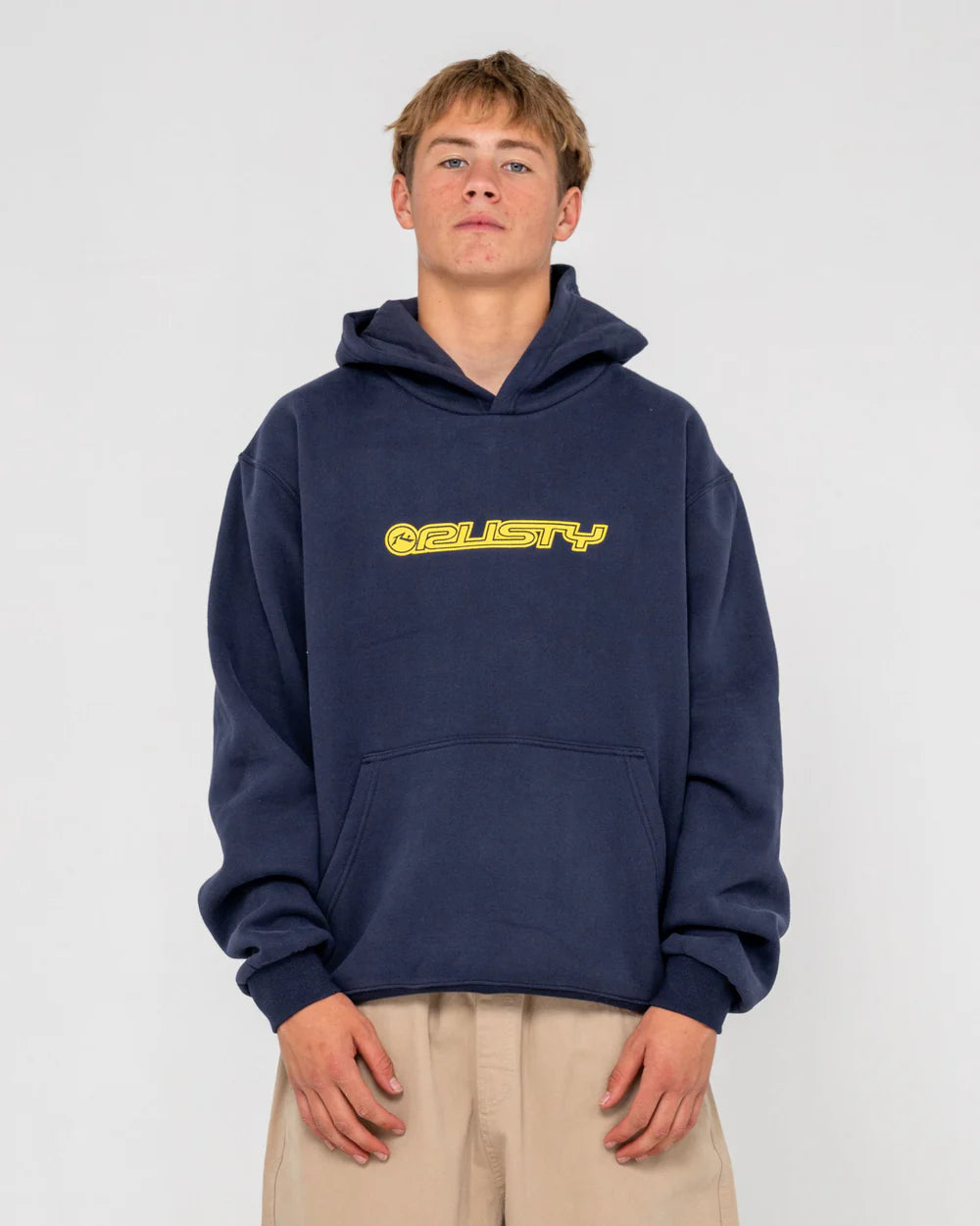 RUSTY MENS FLIP DADDY 2.0 HOODED FLEECE